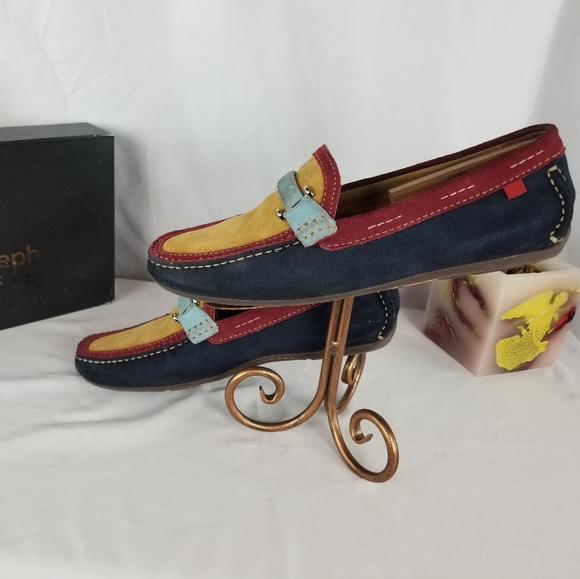Marc Joseph Bryant Park Loafers Suede 11.5 Multicolor - Picture 5 of 8
